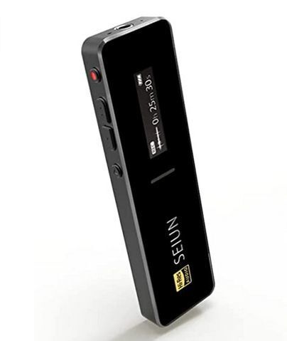 新品★64GB 小型 充電式 ハイレゾ オーディオ MP3 ボイスレコーダー icレコーダー 携帯プレイヤー SEIUN シルバー