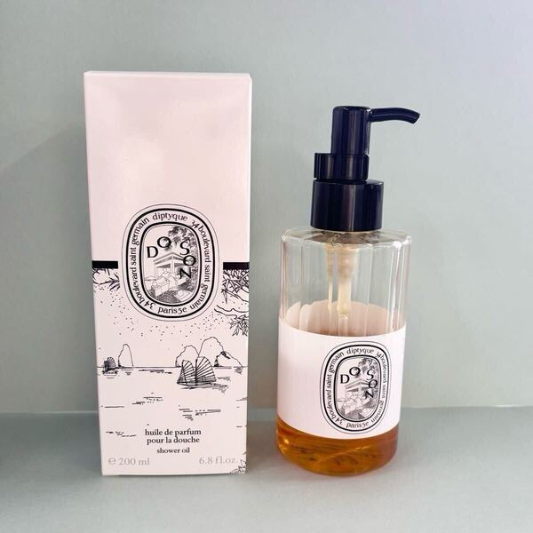 送料無料■DIPTYQUE ディプティック DO SON シャワー オイル ドソン ボディ用洗浄料 残量 約半分 チュベローズ フレグランス ボディソープ