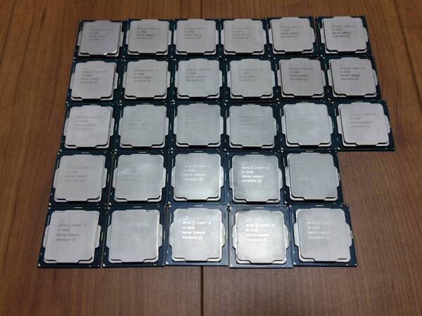 Intel★CPU【 Core i5-9500 3.00Ghz 】SRF4B/28ケまとめて/送料込/中古