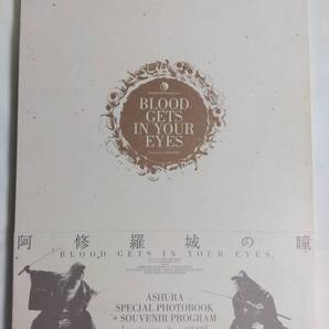 劇団☆新感線パンフレット 阿修羅城の瞳 2000 うちわ付き 団扇 市川染五郎 富田靖子 いのうえひでのり 古田新太 森奈みはる 渡辺いっけい