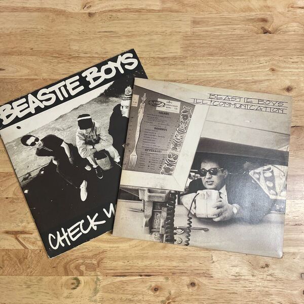 LP 即決 ビースティ・ボーイズ オリジナル盤2枚セット Beastie Boys / Check Your Head 1992年EU orig / Ill Communication 1994年US orig