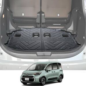 RR トヨタ シエンタ 10系 7人乗り ラゲッジマット シエンタ 10系 専用 3D 防水マット TPE製 滑り止めマット TPE製 滑り止めマット