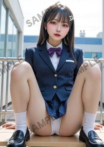 AI美女 選べる高画質L判プロマイド5枚セット 美少女 コスプレ アイドル グラビア L-5-002