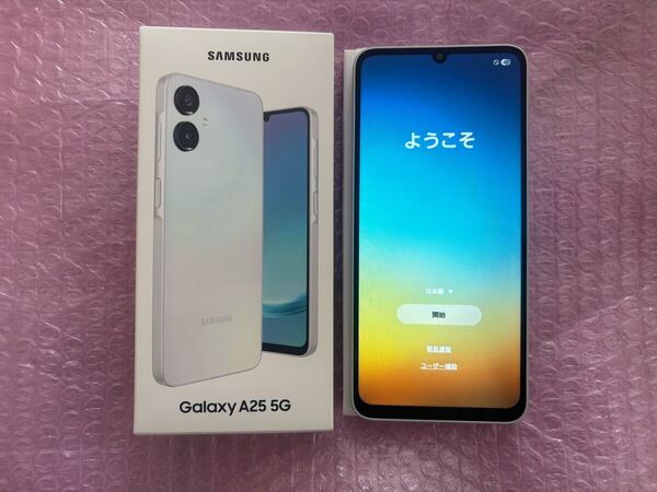 未使用Galaxy A25 SC-53F ブルー色送料込