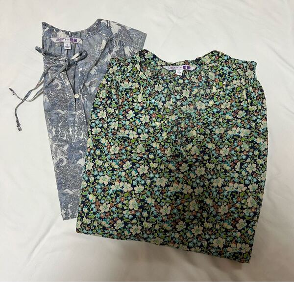 リバティコットンブラウス M 2点 トップス チュニック UNIQLO
