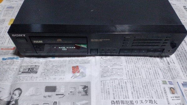 SONY CDデッキ CDP-597 中古現状品送料込み