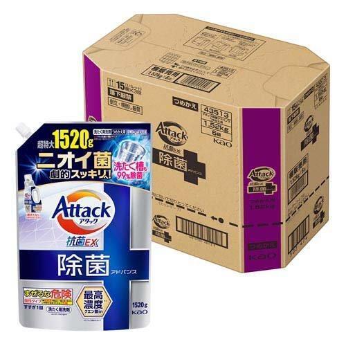アタック 除菌・抗菌EX・アドバンス つめかえ用 梱販売 ( 1520g×6個 )