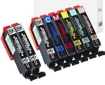 互換 IC6CL80L 6色+ブラック2本 増量版 エプソン用 互換インク