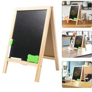ウェルカムボード A型 両面 ホワイトボード 黒板 折りたたみ メッセージボード