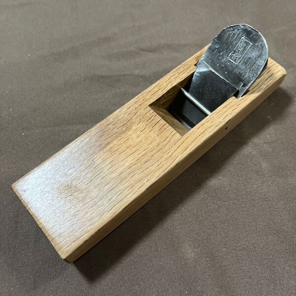 即決 正純 反り台鉋 身幅36mm 即使用可 japanese plane woodwork №8827