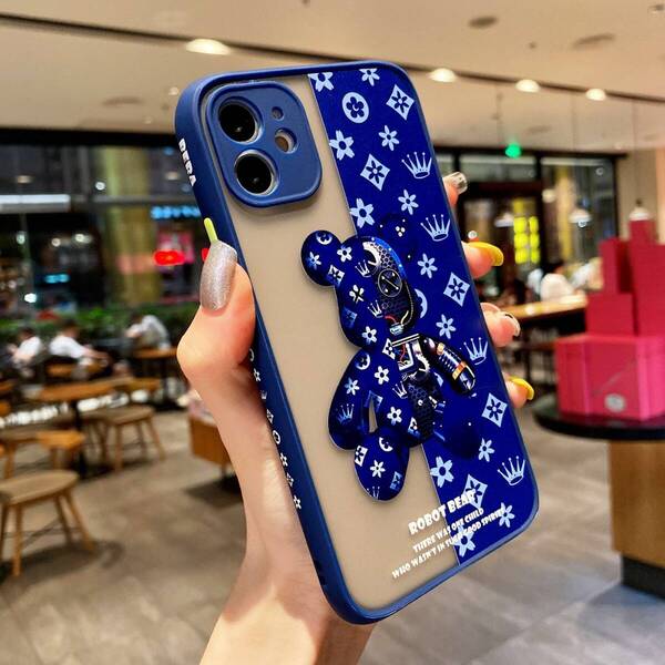 iPhone13Proケース 韓国 キャラクター かわいい おしゃれ 3色 耐衝撃 iPhone 11 12 13 14 Pro max mini Plus ケース カバー