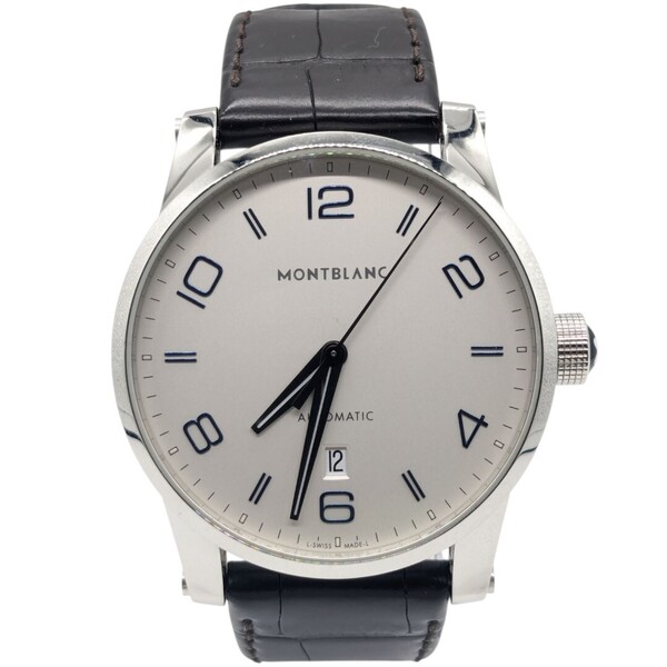 美品 MONTBLANC タイムウォーカー デイト 7285 腕時計 モンブラン