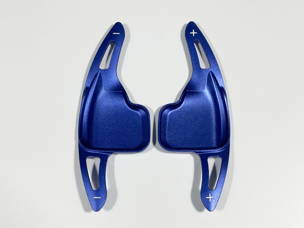 BMW F30系 パドル シフト延長ステー ブルー 内装パーツ F20F21F22F23F30F31F32F34F36F39F45F46F48F49F52F15F16 パネルカバー ステアリング