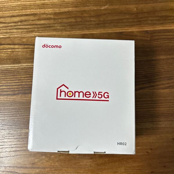 【美品】docomo ドコモ home 5G HR02 ダークグレー モバイルルーター