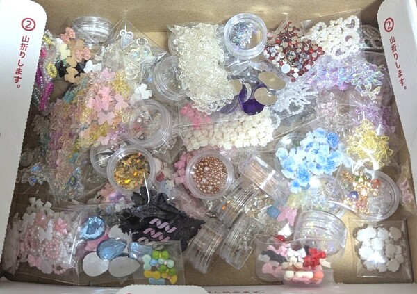 ハンドメイド デコパーツ ネイルパーツ