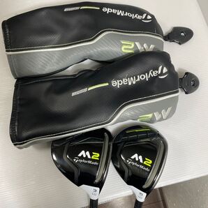 2本セット テーラーメイド M2 2017 3W 5W 15° 18° TM1-217 SRフレックス フェアウェイウッド FW 番4325