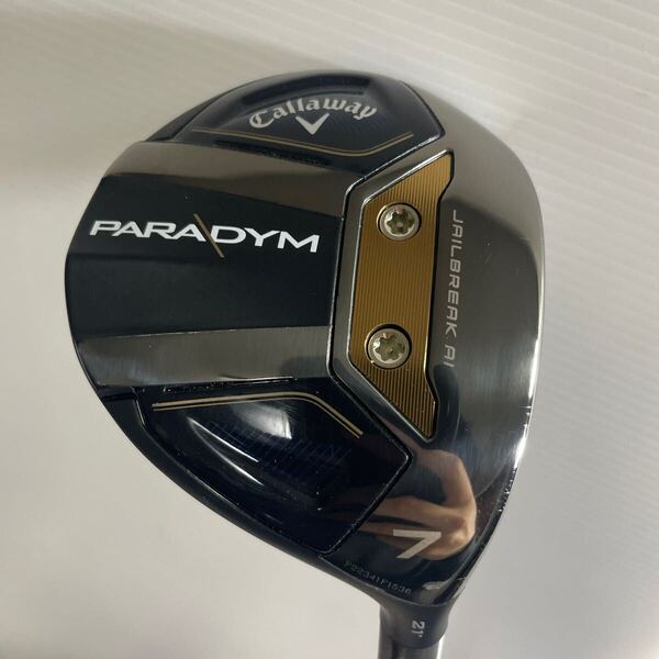 希少 良品 キャロウェイ PARADYM 7W 21° SPEEDER NX BLUE 70 Sフレックス パラダイム スピーダー ブルー FW フェアウェイウッド 番4497