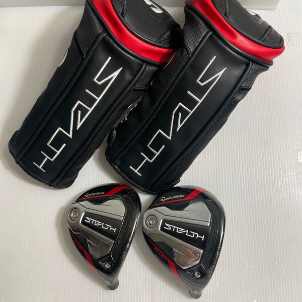2個セット STEALTH PLUS+ 3W 5W 15° 18° フェアウェイウッドヘッドのみ テーラーメイド ステルス PLUS プラス 番4408 09