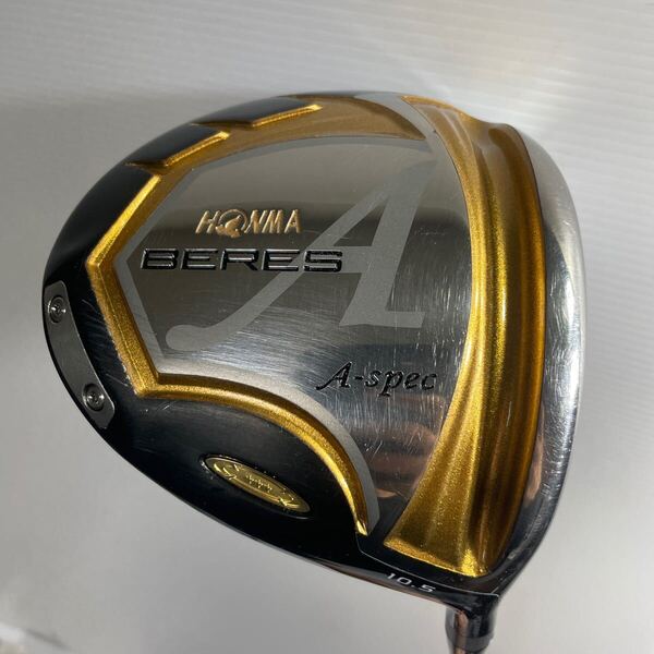 3星 3S HONMA BERES A-SPEC 10.5° 1W ドライバー ARMRQ A-SPEC 47 Rフレックス ★★★ ホンマ ベレス Aスペック 3スター 番4355