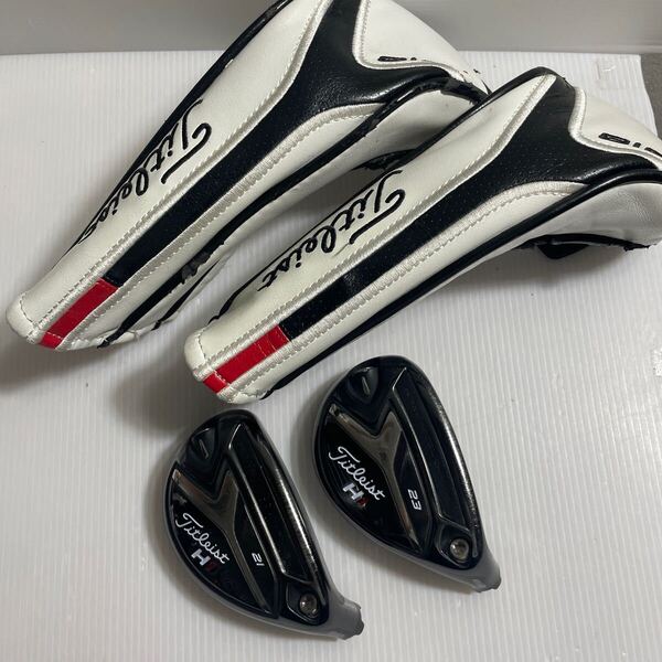 2個セット Titleist 818 H1 21° 23° ユーティリティヘッドのみ タイトリスト UT 番4377 78