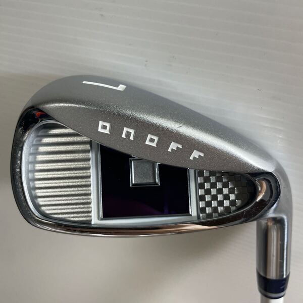 良品 レディース用 単品7番アイアン ONOFF LADY 2023 SMOOTH KICK LP-423I Aフレックス 7i オノフ スムースキック レディース 番4421