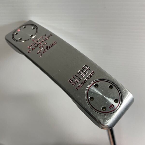 希少 パター SCOTTY CAMERON STUDIO SELECT NEWPORT 34インチ スコッティキャメロン スタジオセレクト ニューポート 番4390