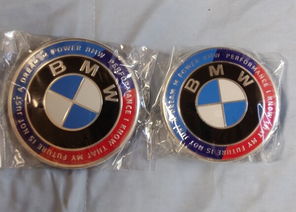 50th アニバーサリー 記念モデル BMW ボンネットエンブレム リアエンブレム 82mm 74mm 前後セット 50周年 Anniversary