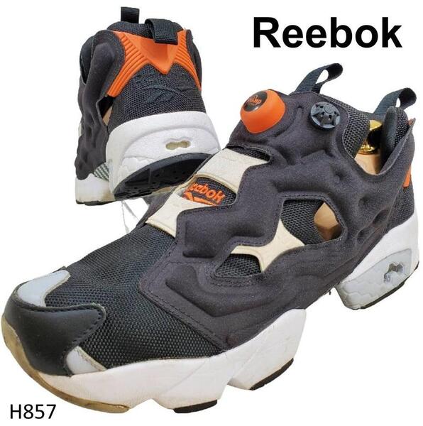 リーボック スニーカー インスタポンプフューリー ブラックホワイトオレンジ 27cm INSTA PUMP FURY OG MU BLACK/WHITE/FIEROA EH1785