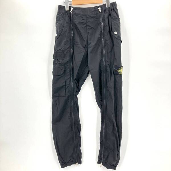 STONE ISLAND ストーンアイランド ナイロンジップフライトパンツ サイドワッペンロゴ 771531619 V0029 サイズ30