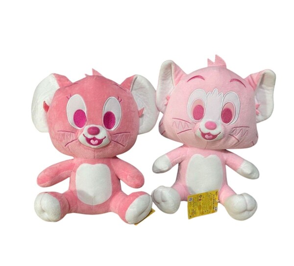 トムとジェリー さくらBIGぬいぐるみ トム・ジェリー 2種セット 新品タグ付き プライズ限定品