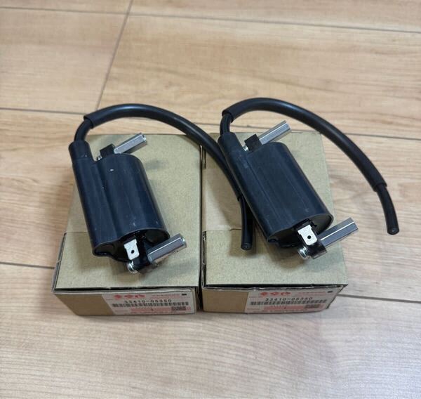 スズキ純正新品 DENSO製 イグニッションコイル GSX250E GSX400E GS400 GSX250T GSX400T GSX250L ゴキ ザリ Suzuki