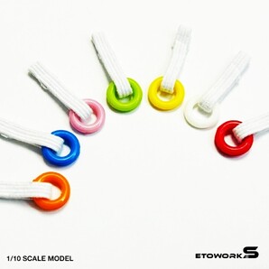 ETOworks 1/10 RCパーツ プラプラつり輪 吊り輪 つり革 吊り革 旧車 族車 街道レーサー ストリート仕様 ハチロク GX71