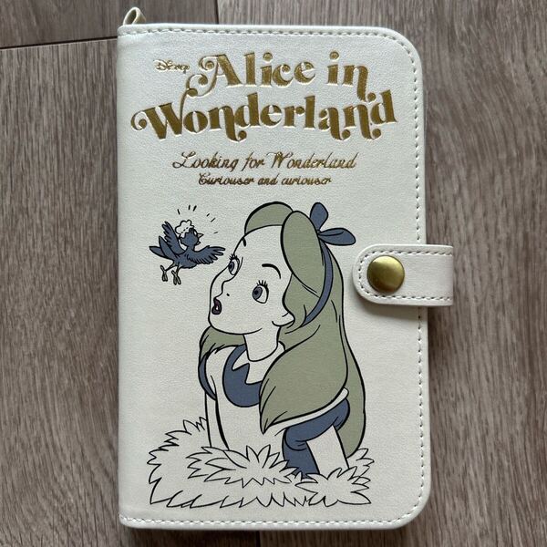 不思議の国のアリス スマホカバー 手帳型ケース ディズニー iPhone スマホケース ディズニー Disney アリス Alice ドードー鳥 チェシャ猫