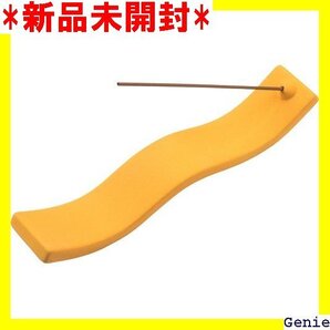 DANNY LIB お香立て セラミック製 ウェーブ テリア スティック インセンススティック 線香 イエロー 70