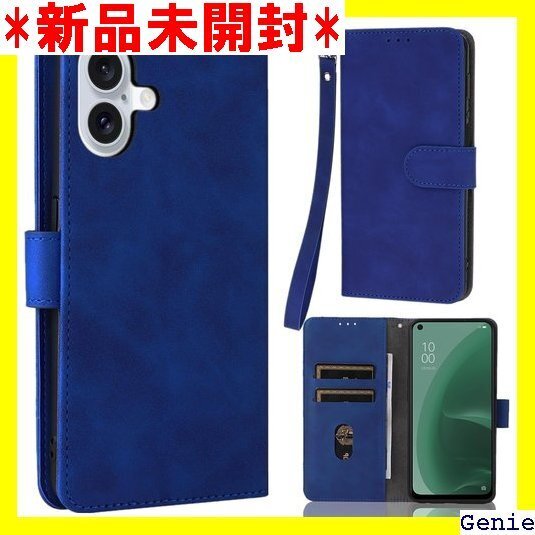 iPhone 16 Plus ケース 手帳型 ストラッ 帳ケース カードケース つや消し 落ち着いた色 ネイビー 248