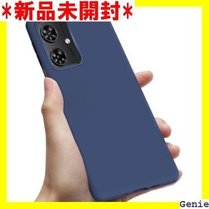 Moto G64 5G ケースG64Y 5G 用ケース プホール 指紋 防止 スマホケース 青 0108-G64 23