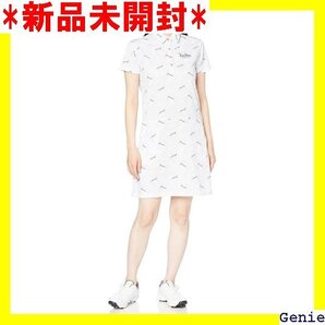 パラディーゾ ゴルフシャツ 半袖ワンピースYSL36A レディース WH 15