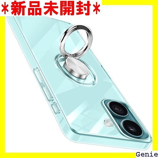 iPhone 16 用 ケース リング 透明 アイフォ ド機能 ストラップホール付き アイホン16 ケース 透明 41