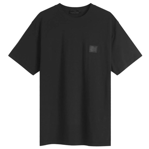 送料無料 17 STONE ISLAND ストーンアイランド K1S15 2100008 S0F11 V0029 ブラック Tシャツ カットソー 半袖 size L