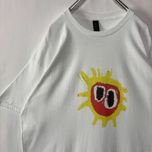 プライマル・スクリーム バンドTシャツ スクリーマデリカ ホワイト XLサイズ