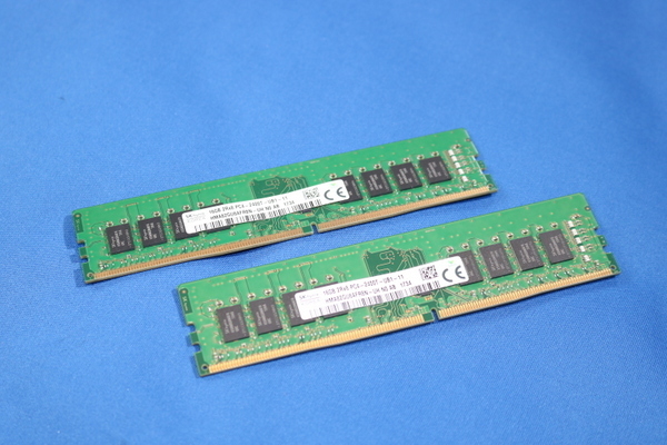 動作確認済み SK HYNIX DDR4-2400MHz 計32GB 16GB×2枚 HMA82GU6AFR8N-UH デスクトップ用 PCメモリ