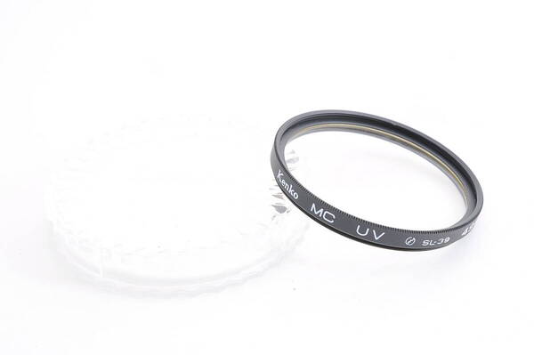 ケンコー KENKO MC UV SL-39 49mm ケース付き カメラ レンズ フィルター @4084