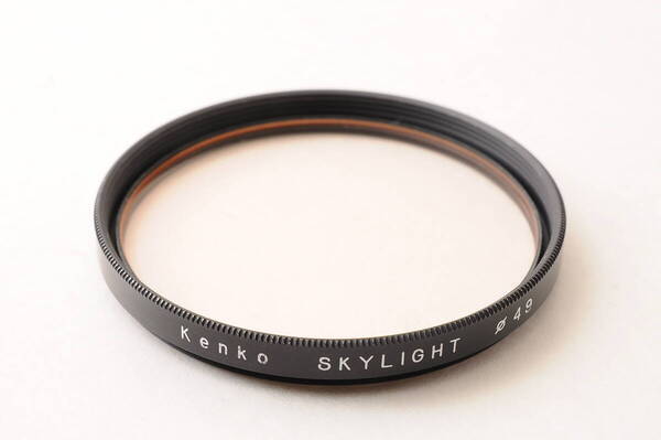 ケンコー KENKO SKYLIGHT 49mm カメラ レンズ フィルター @3357