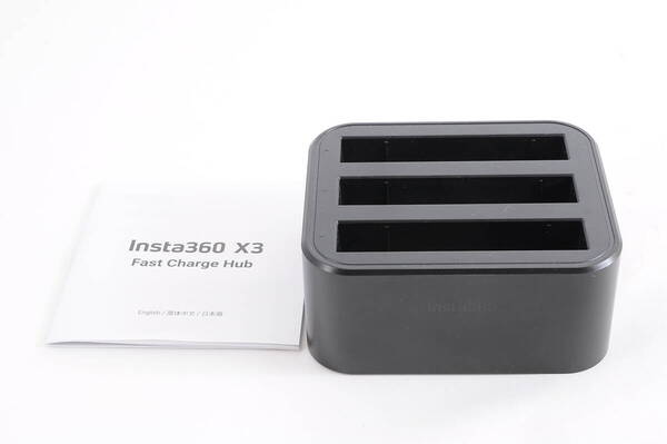 美品 Insta360 X3 高速充電ハブ 充電器 Fast Charge Hub CINSAAQ/A @4089
