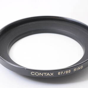 純正 CONTAX ステップアップリング 67/86 RING @4156