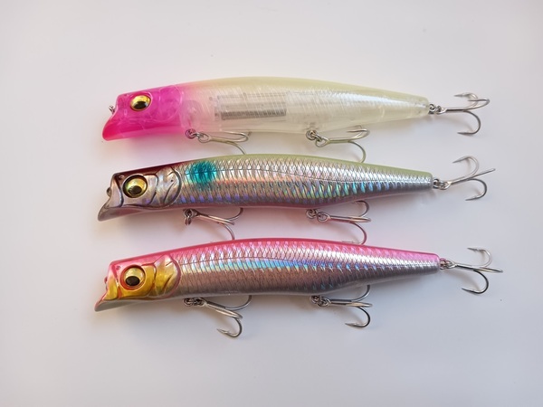 メガバス カゲロウ風 3色セットB フローティング ミノー 125mm 21g MD Megabass KAGELOU シーバス シャローランナー ヒラメ 青物