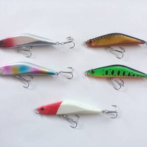 シンキングペンシル シンペン 5色 セット 9cm 15g ペンシル ベイト 後方ファットボディ シーバス 青物 根魚 フラットフィッシュ 残4