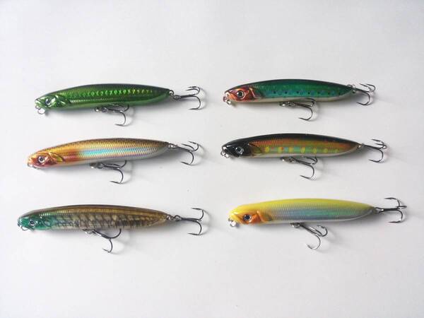 シンキングペンシル 18g 9.5cm ヒラヒラとフォール シンペン ミノー シンキング シーバス スズキ 青物 イナダ ヒラメ サワラ
