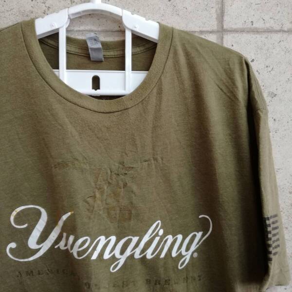 中古 アメリカ古着 LEVEL NEXT レベルネクスト Tシャツ メンズ XLサイズ 2L LL 緑 グリーン ビンテージ カジュアルブランド品 送料無料