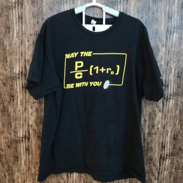 中古 アメリカ古着 PORTandCOMPANY Tシャツ メンズ XLサイズ 2L LL 黒色 ブラック ビンテージ カジュアルブランド品 送料無料
